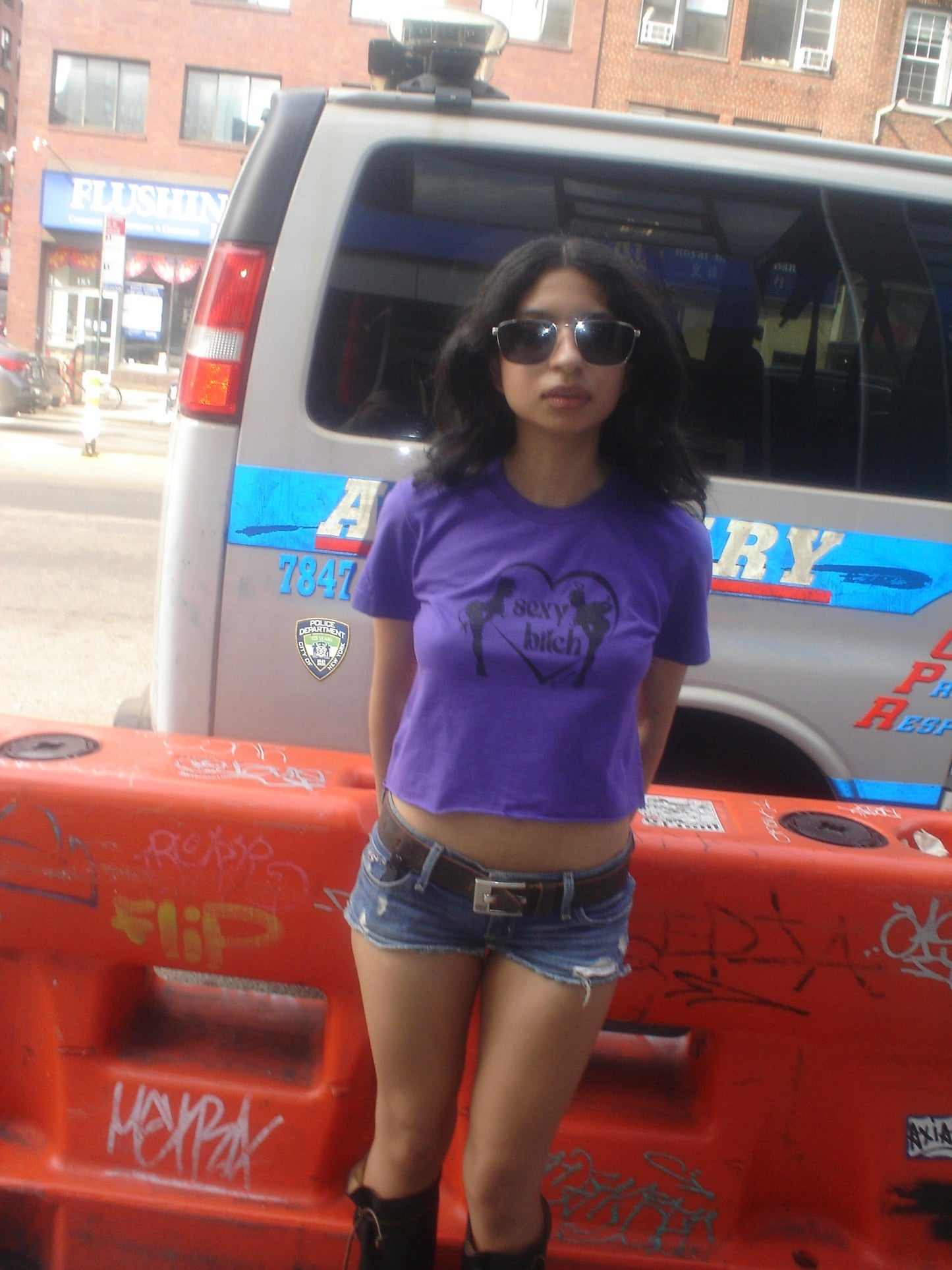 Sexy Bitch Baby Crop Tee