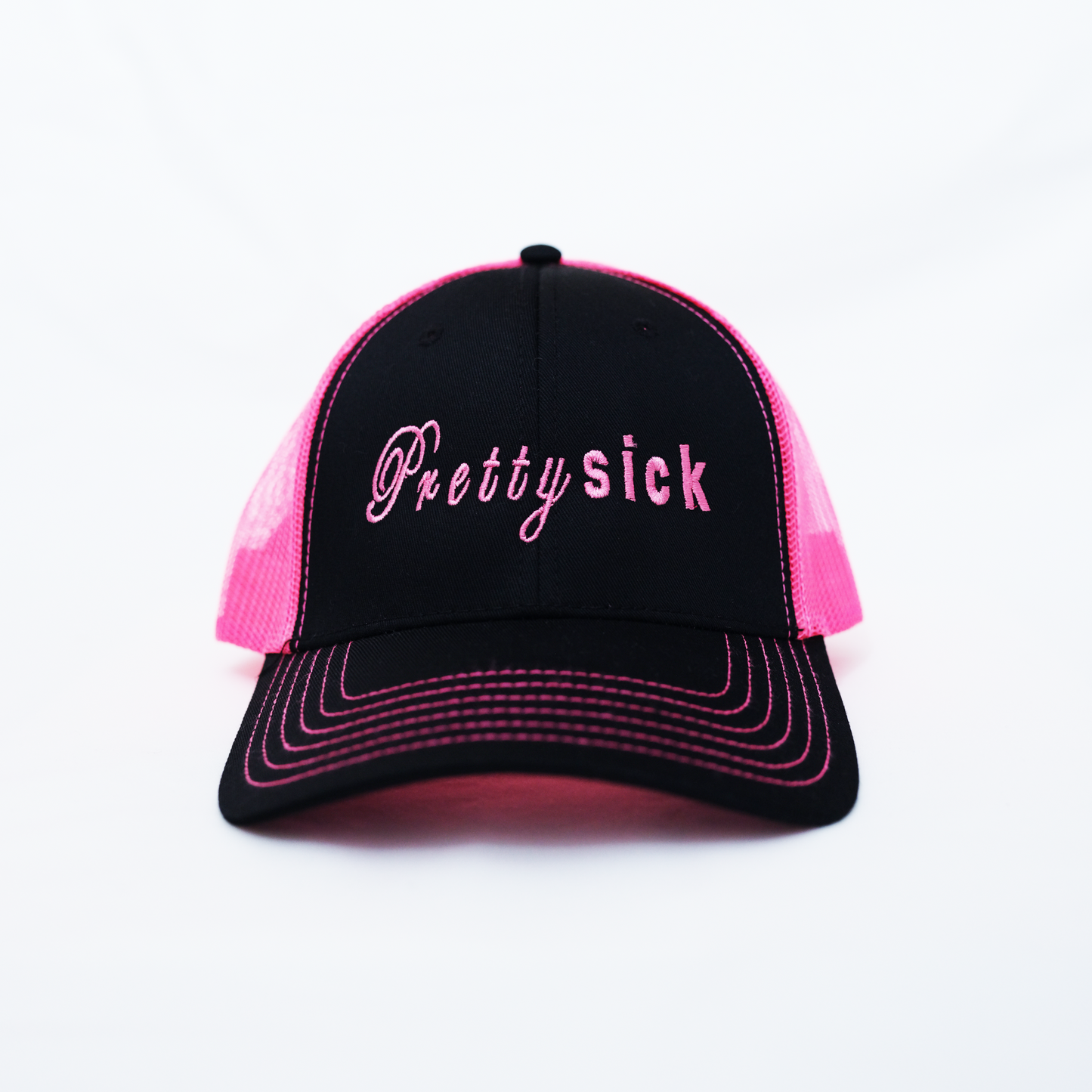 Pretty Sick Trucker Hat (Pink)