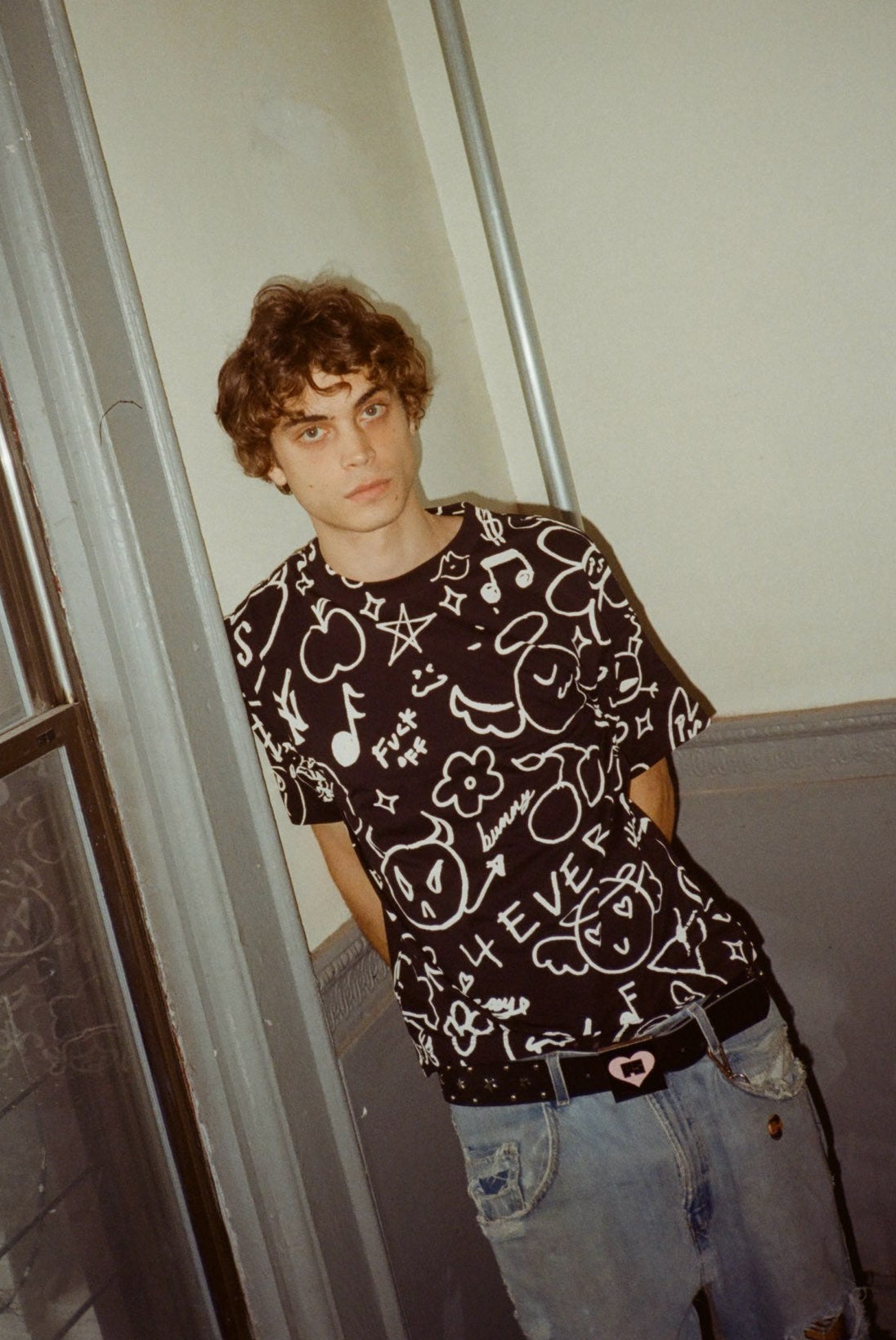 Pretty Sick All Over Tee (Black)