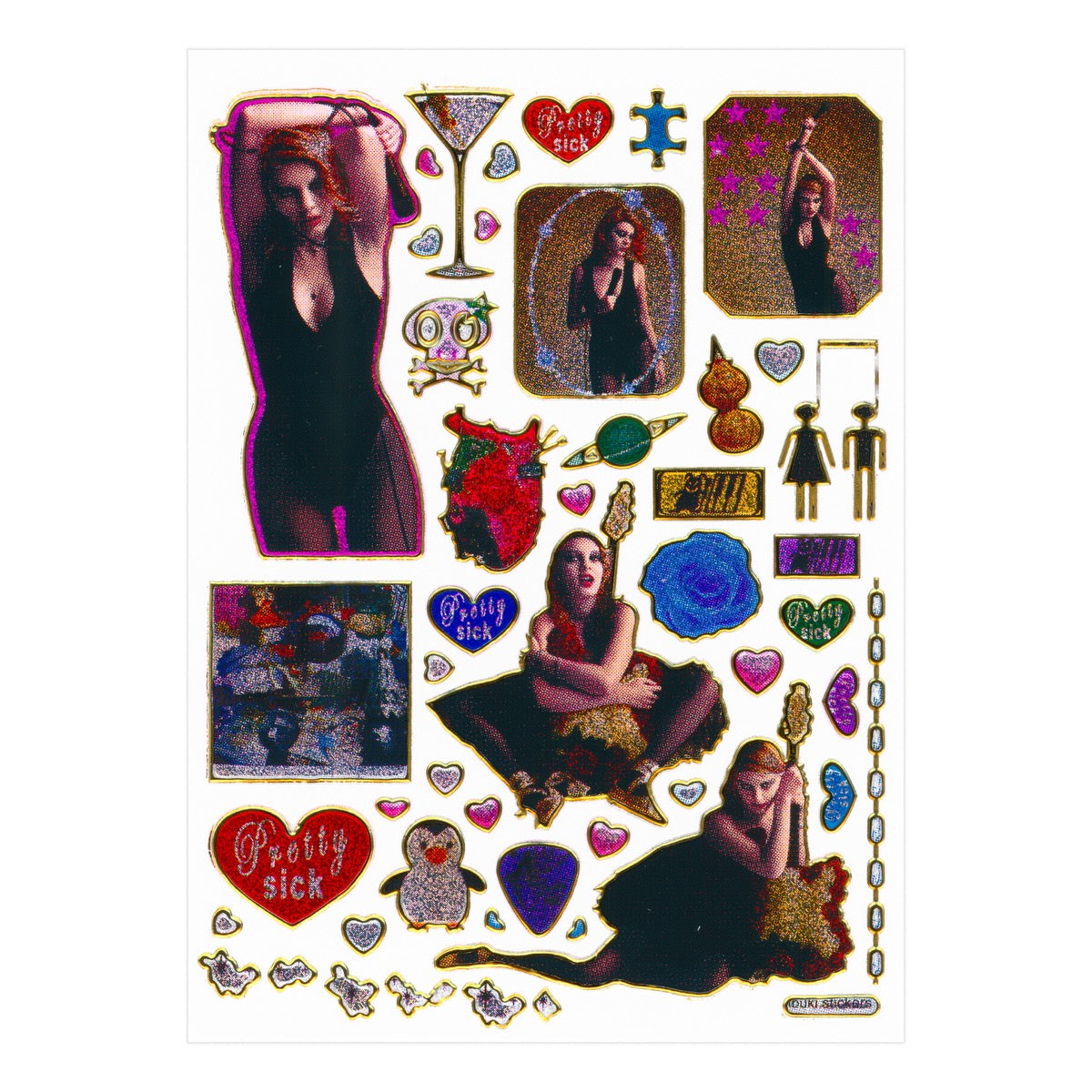 Pretty Sick Sticker Sheet
