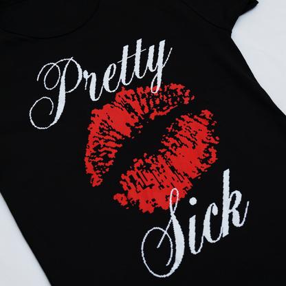 Kissy Baby Tee (Black)