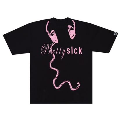 Headphone Unisex Tee (Black)